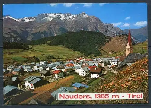 (2524) Nauders, 1365 m - gel. 1993 - Nr. 2712   Rudolf Mathis Silvretiaverlag, Landeck - Tirol