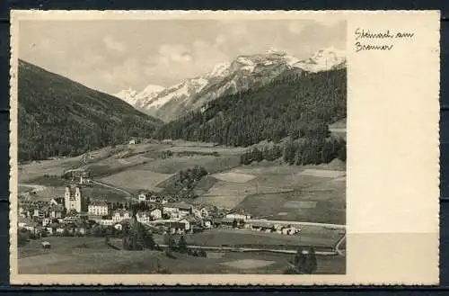 (2515) Steinach am Brenner 1051 m gegen das Gschnitztal - gel. 1939 - Nr. 2964   Monopol-Kunstverl. Innsbruck