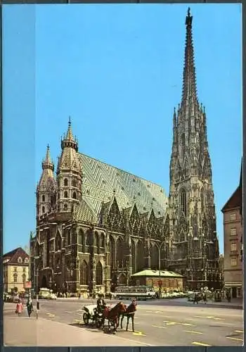 (2502) Wien / Stephansdom - gel. 1983 - 501/4 FW  - Kellner Verlagsgesellsch. Wien