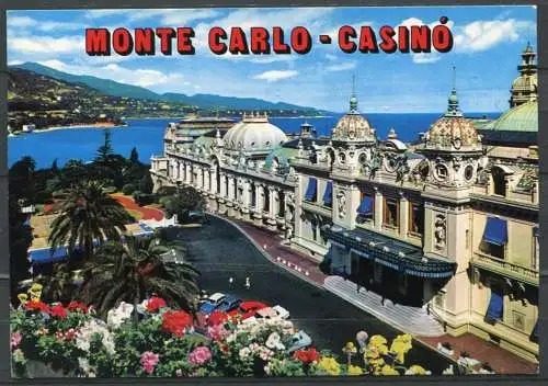 (2495) Monte Carlo / Casino - gel .1988  /  Casa Delle Cartoline - Sanremo