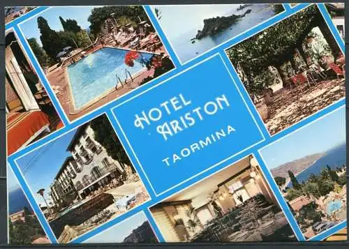 (2474) Taormina / Hotel Ariston - gel. 1987 / Fotografia e grafika MASER STUDIO   PA