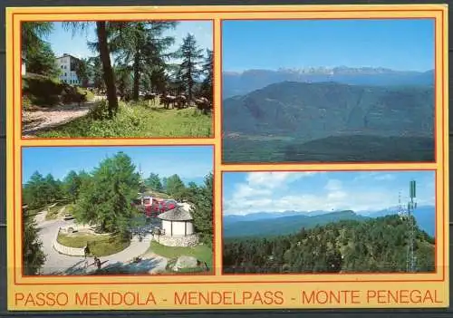 (2461) Mendelpass / Monte Penagal / Mehrbildkarte - gel. 1992 - Nr. 5942  Edizioni "Ermes"   DMEG