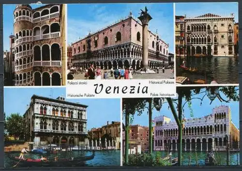 (2455) Venedig / Mehrbildkarte - gel. 1997 - 621  Ediz. ARDO - Venezia