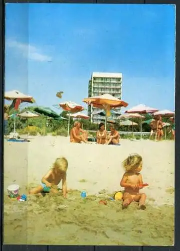 (2436) Slantschev Brjag/ Sonnenstrand - gel. 1983 - D-14510-A  Septemvri-Bulgaria