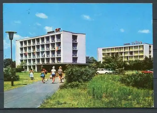 (2434) Nessebar / Sonnenküste / Die Hotels "Nord" und "Süd" - gel. 1967 - Photoizdat  AKL-2210
