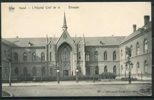 (2426) Gent / Ziviles Krankenhaus von Bijloke - beschrieben 1917 - STAR