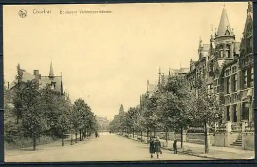 (2422) Kortrijk / Boulevard Vandenpeereboom - beschrieben 1917 - NELS  Ern. Thill, Bruxelles