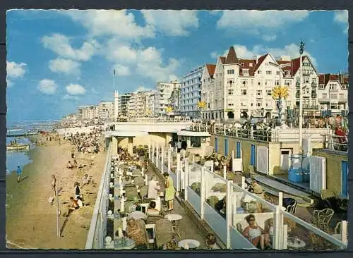 (2422) Knokke / Strand und Promenade - gel. - Uitgave VAN MIEGHEM A. Ostende
