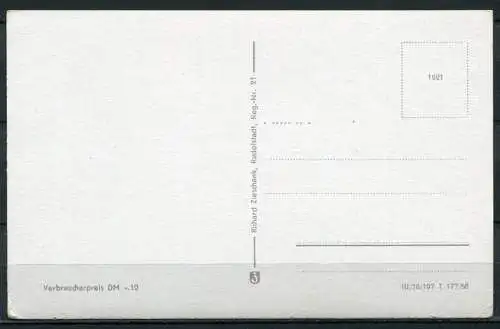 (2353) Luftkurort Friedrichroda/Thür. Wald - n. gel. - DDR - 1621   T 177/58   Richard Zieschank, Rudolstadt