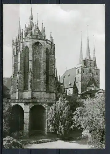 (2262) Erfurt / Dom und Severi - gel. 1982 - DDR - Bild und Heimat