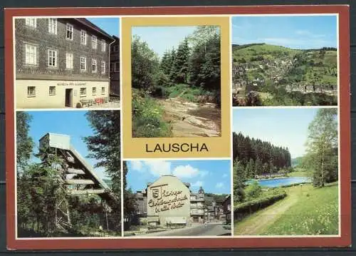 (2243) Lauscha / Mehrbildkarte - n. gel. - DDR - Bild und Heimat
