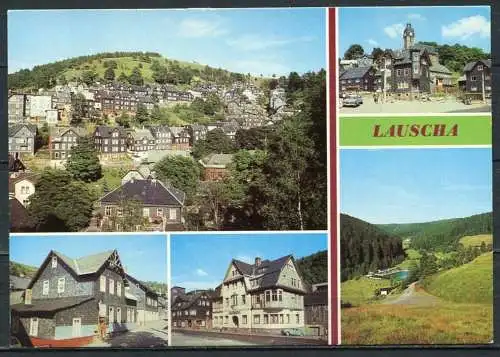 (2237) Lauscha / Mehrbildkarte - n. gel. - DDR - Bild und Heimat