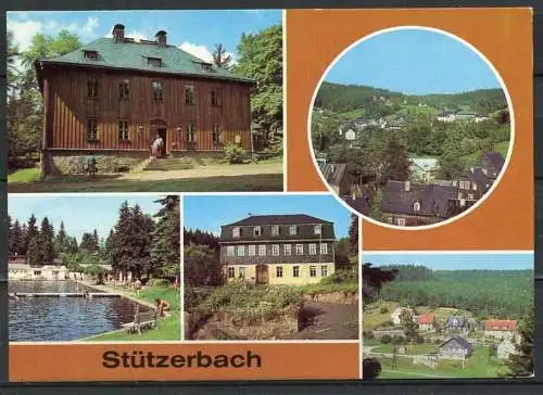 (2228) Stützerbach / Mehrbildkarte - n. gel. - DDR - Bild und Heimat
