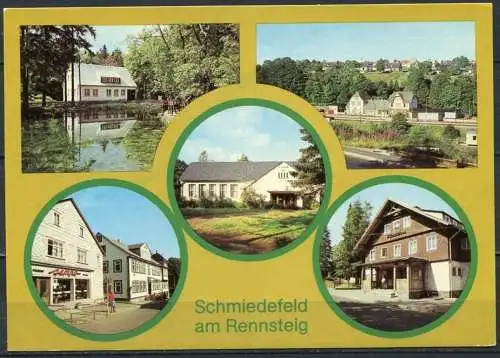 (2216) Schmiedefeld am Rennsteig / Mehrbildkarte - n. gel. - DDR - Bild und Heimat