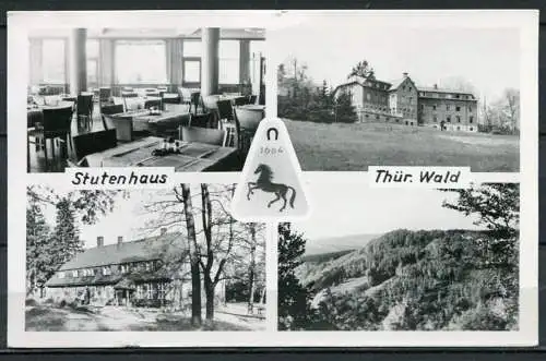 (2213) Stutenhaus / Ferienheim u. Berggaststätte bei Schmiedeberg am Rstg. - gel. 1962 - DDR