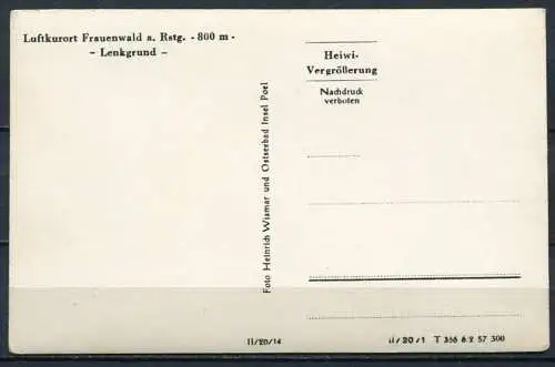 (2212) Luftkurort Frauenwald a. Rstg. / Lenkgrund - n. gel.