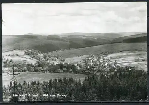 (2206) Altenfeld/Thür. Wald / Blick vom Rotkopf - gel. - DDR