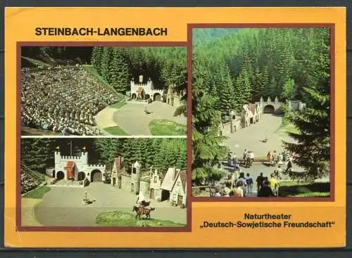 (2179) Steinbach-Langenbach / Naturtheater "Deutsch-Sowjetische Freundschaft" - gel. - Bild und Heimat