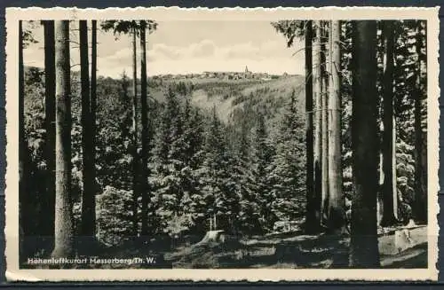 (2169) Höhenluftkurort Masserberg/Th. W. - gel. 1963 - DDR - Bild und Heimat