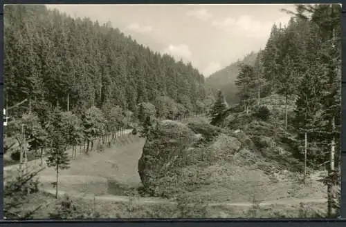 (2166) Masserberg / Fehrenbacher Schweiz - gel. - DDR - Nr. 2453/II   T 102/57   R. Bechstein, Ilmenau i. Thür.