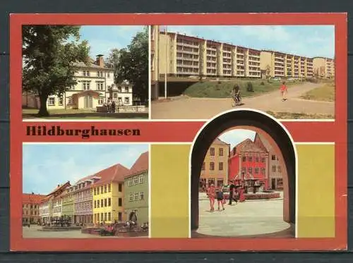 (2165) Hildburghausen / Mehrbildkarte - n. gel. - DDR - Bild und Heimat