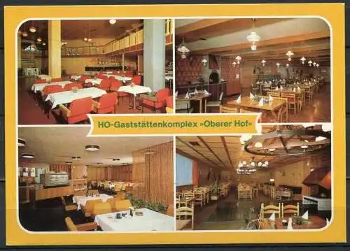 (2141) Oberhof / HO-Gaststättenkomplex "Oberer Hof" - n. gel. - DDR - Bild und Heimat