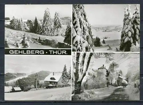 (2121) Gehlberg/ Thür. / Mehrbildkarte s/w - gel. 1983 - DDR - Bild und Heimat