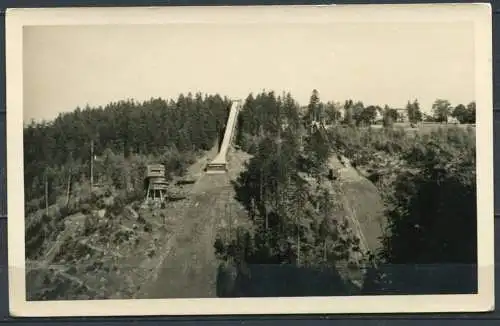 (2117) Kurort Oberhof / Thüringen- und Jugendschanze - n. gel. - DDR - Photo-Dörr, Schleusingen
