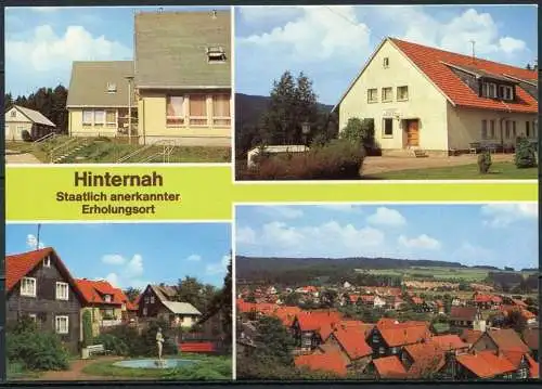 (2112) Hinternah/ Mehrbildkarte - n. gel. - DDR - Bild und Heimat