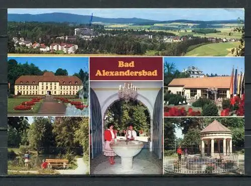 (2074) Bad Alexandersbad / Mehrbildkarte - gel. 1995 - OAB  Oberfr. Ansichtskartenverl., Bayreuth