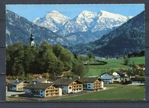 (2022) Ruhpolding / Steinbach Hotels mit Sonntagshorn, 1960 m, und Reifelberge - gel. 1979