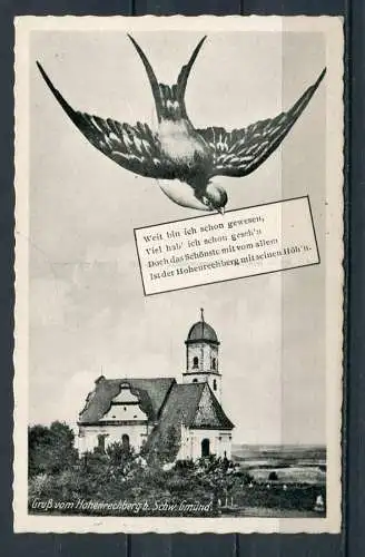 (1979) Gruß vom Hohenrechberg b. Schw. Gmünd - gel. 1943 - Franz Schemm, Kunstanstalt G.m.b.H., Nürnberg