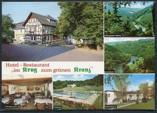 (1946) Hotel-Restaurant "Im Krug zum grünen Kranz" / Ehlscheid (Westerwald) - gel. 1996