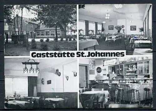 (1895) Oer-Erkenschwick / Gaststätte zum St. Johannes / IMehrbildkarte s/w - gel. 1973 -