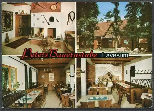 (1894) Peters Bauernstube / Lavesum bei Haltern - gel. 1973 - Cramers Kunstanstalt, Dortmund