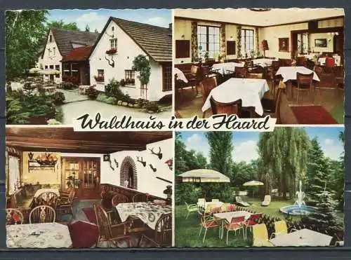 (1893) Café-Restaurant "Waldhaus in der Haard" / Bes. Reimund Bojarzin - gel. 1973 - Cramers Kunstanstalt