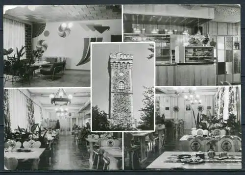 (1856) Blankenburg / Betriebsferienheim der ZBO "Einheit" Dachrieden / Mehrbildk. s/w - gel. 1985 - DDR