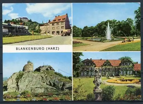 (1855) Blankenburg / Mehrbildkarte - gel. - DDR - Bild und Heimat