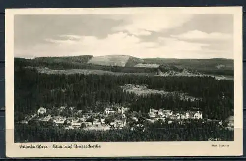 (1843) Schierke / Blick auf Unterschierke - gel. 1967 - DDR - IV/27/14   HO-Foto Schierke