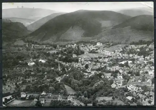 (1837) Ilsenburg / Gesamtansicht - gel. - DDR - A 4/76   030 7 20 228   Planet-Verlag