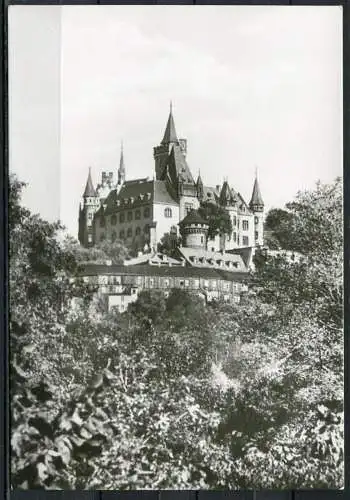 (1821) Wernigerode / Schloß (Feudalmuseum) - n. gel. - DDR - Echt Foto
