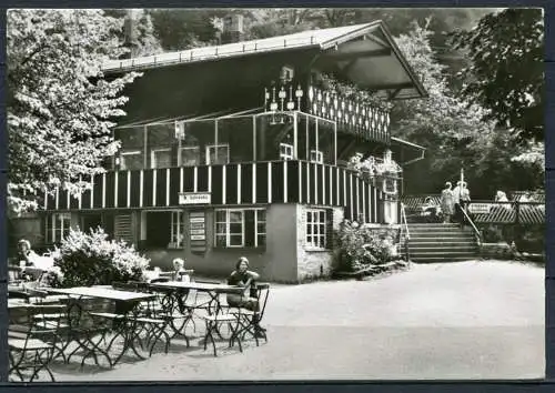(1818) Wernigerode / HO-Gaststätte "Christianental" - n. gel. - DDR - Echt Foto