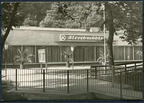 (1817) Wernigerode / Konsumgaststätte "Storchmühle" - n. gel. - DDR - Echt Foto