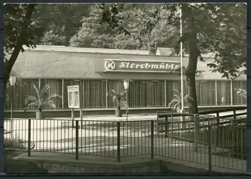 (1816) Wernigerode / Konsumgaststätte "Storchmühle" - n. gel. - DDR - Echt Foto