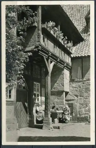 (1804) Jugendburg Ludwigstein / Im Burghof - gel. 1977 - Verlag Jugendburg Ludwigstein, (16) Witzenhausen