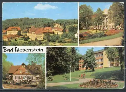 (1798) Bad Liebenstein / Mehrbildkarte - n. gel. - DDR - A 1/71 - 7133   Best.-Nr. 09 11 1003   Auslese-Bild-Verl.