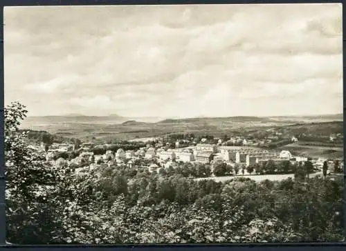 (1793) Bad Liebenstein / Blick v. Burgberg z. AWG-Siedlung und Werra-Tal - Echt Foto - n. gel. - DDR