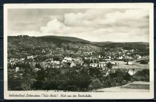 (1788) Volksheilbad Liebenstein / Blick von der Reichshöhe - Echt Foto - n. gel.