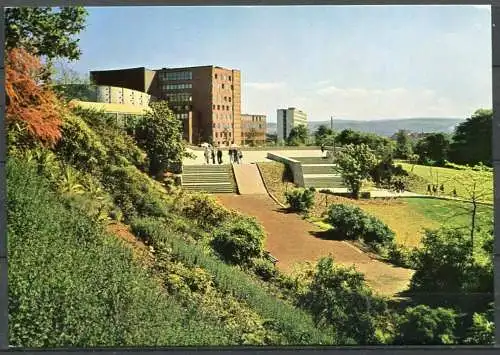 (1767) Kassel / Treppe mit der Karlsaue mit Blick auf Staatstheater - beschrieben"