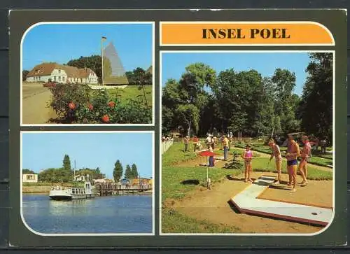 (1724) Insel Poel / Mehrbildkarte - n. gel. - DDR - Bild und Heimat